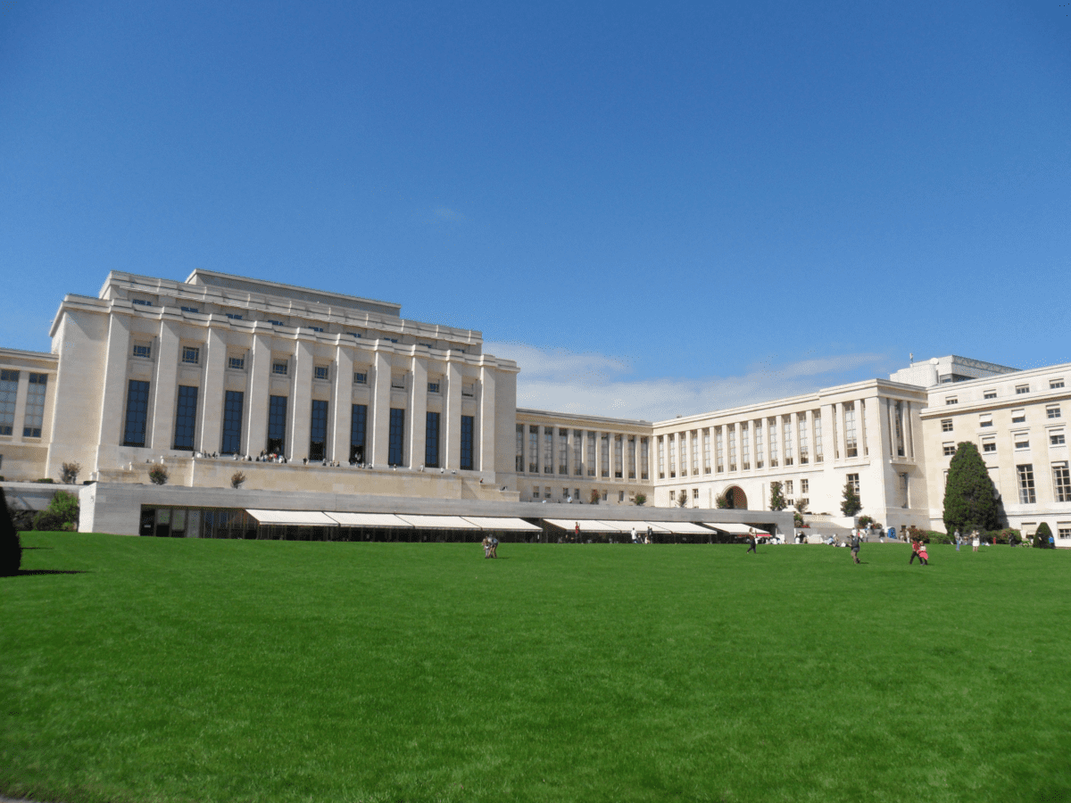 Cenevre-Birleşmiş Milletler Binası (Palais des Nations)