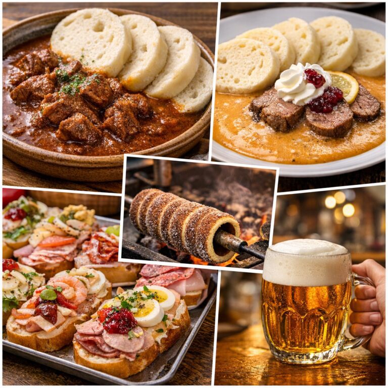 Prag’da Nerede Ne Yenir? En İyi Restoranlar ve Yerel Lezzetler Rehberi